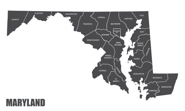 Maryland Map Location