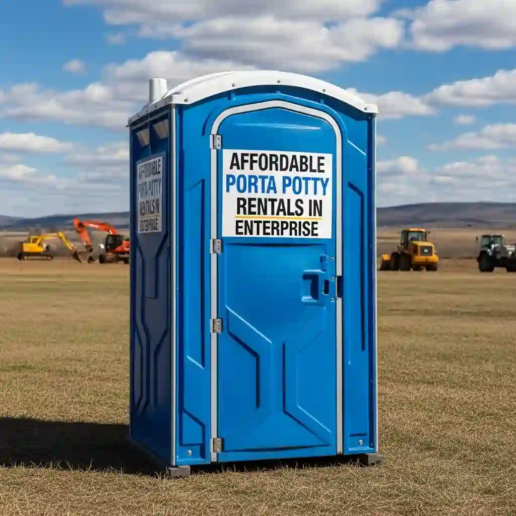 Affordable Porta Potty Rentals in Enterprise