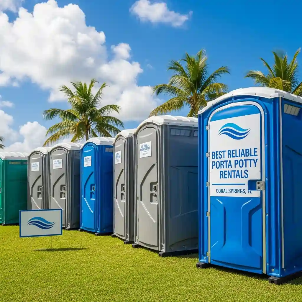Best Reliable Porta Potty Rentals in Coral Springs, FL