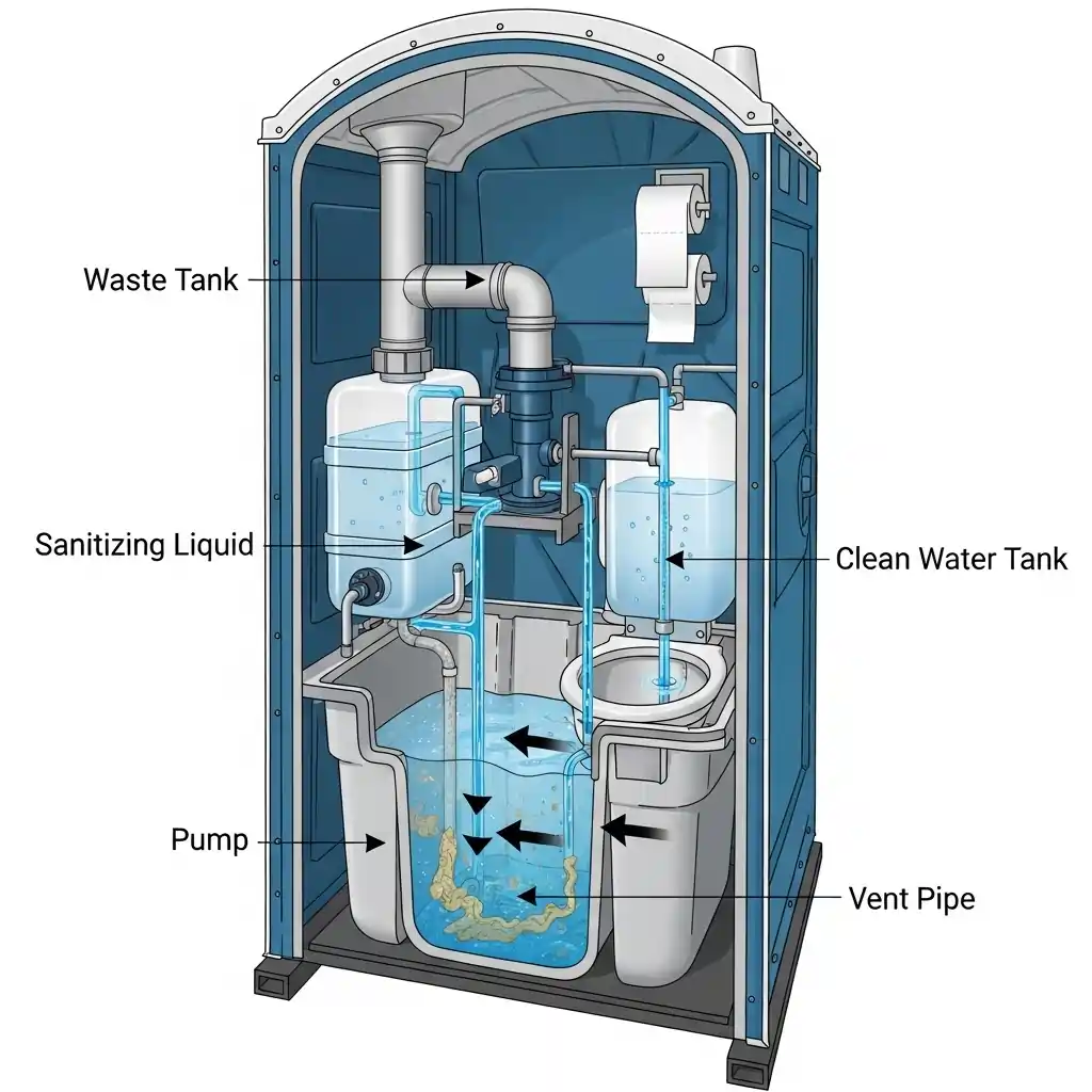 How Do Portable Toilets Work