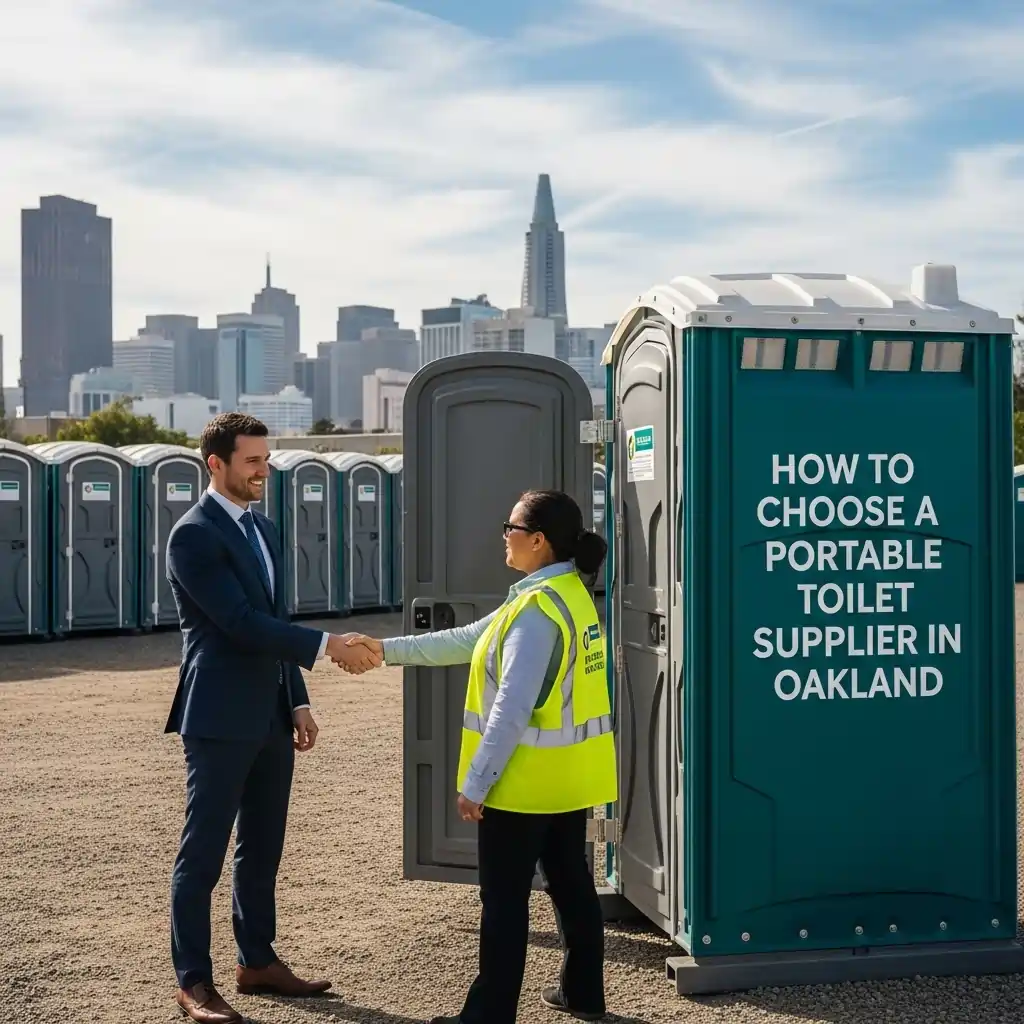 How to Choose a Portable Toilet Supplier in Oakland