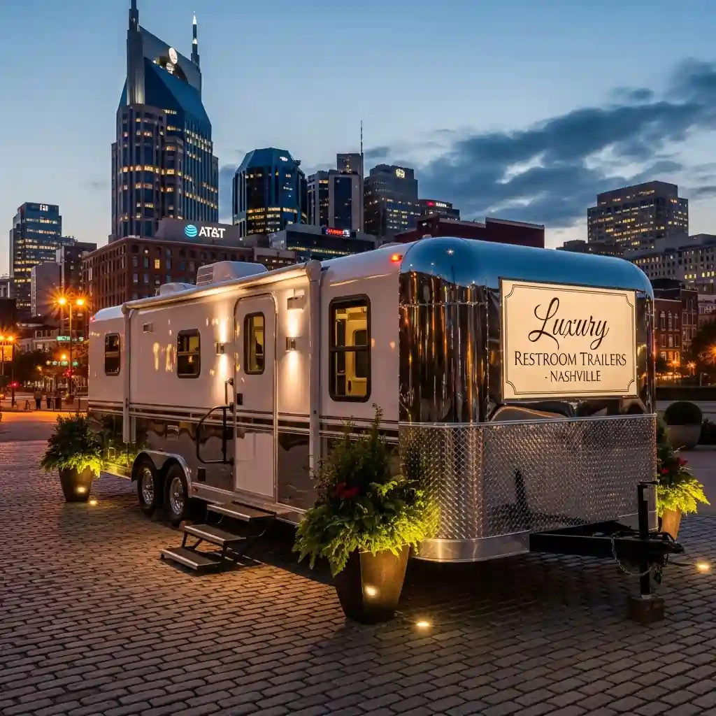 Luxury Restroom Trailers in Nashville