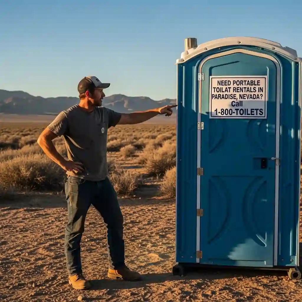Need Portable Toilet Rentals in Paradise, Nevada