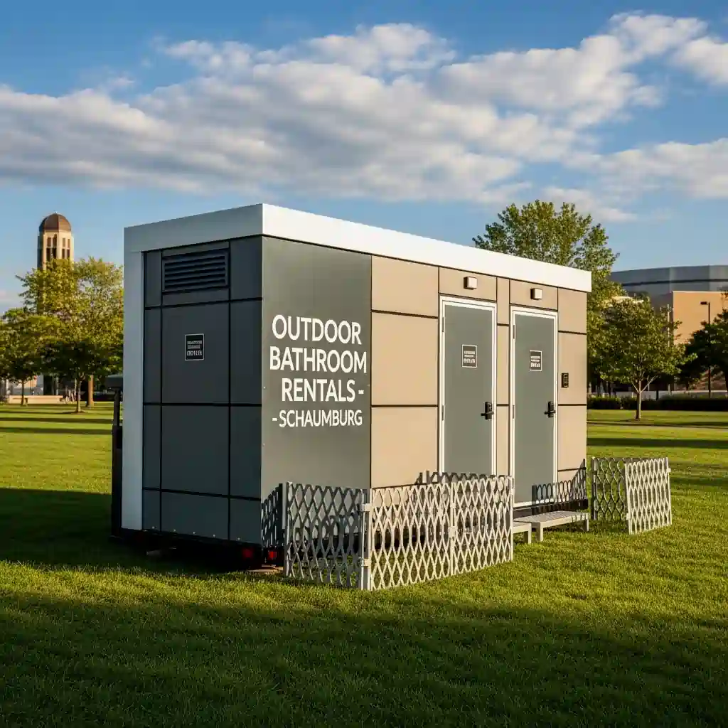 Outdoor Bathroom Rentals in Schaumburg