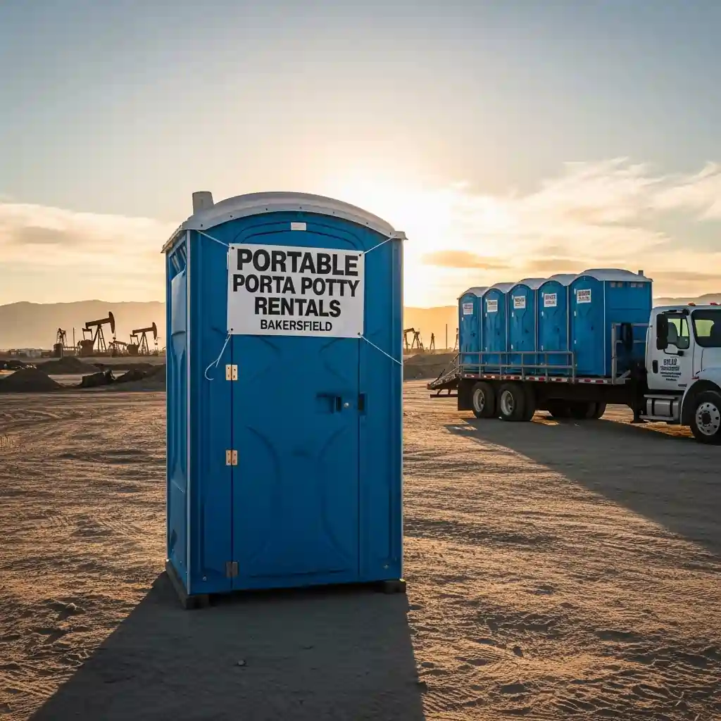 Portable Porta Potty Rentals in Bakersfield