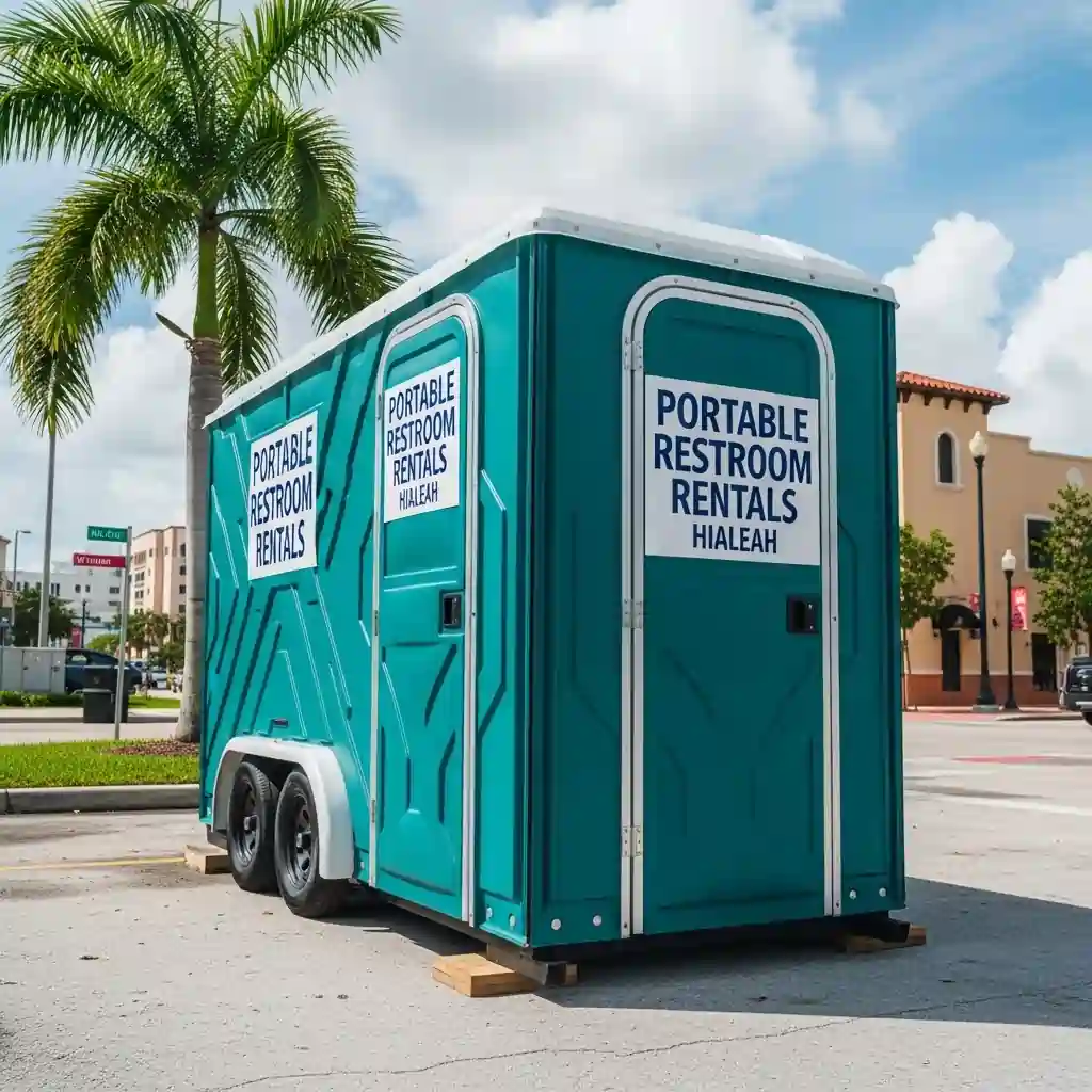 Portable Restroom Rentals in Hialeah
