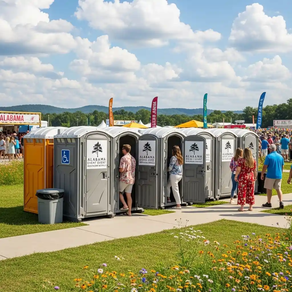 Portable Restrooms for Events in Alabama