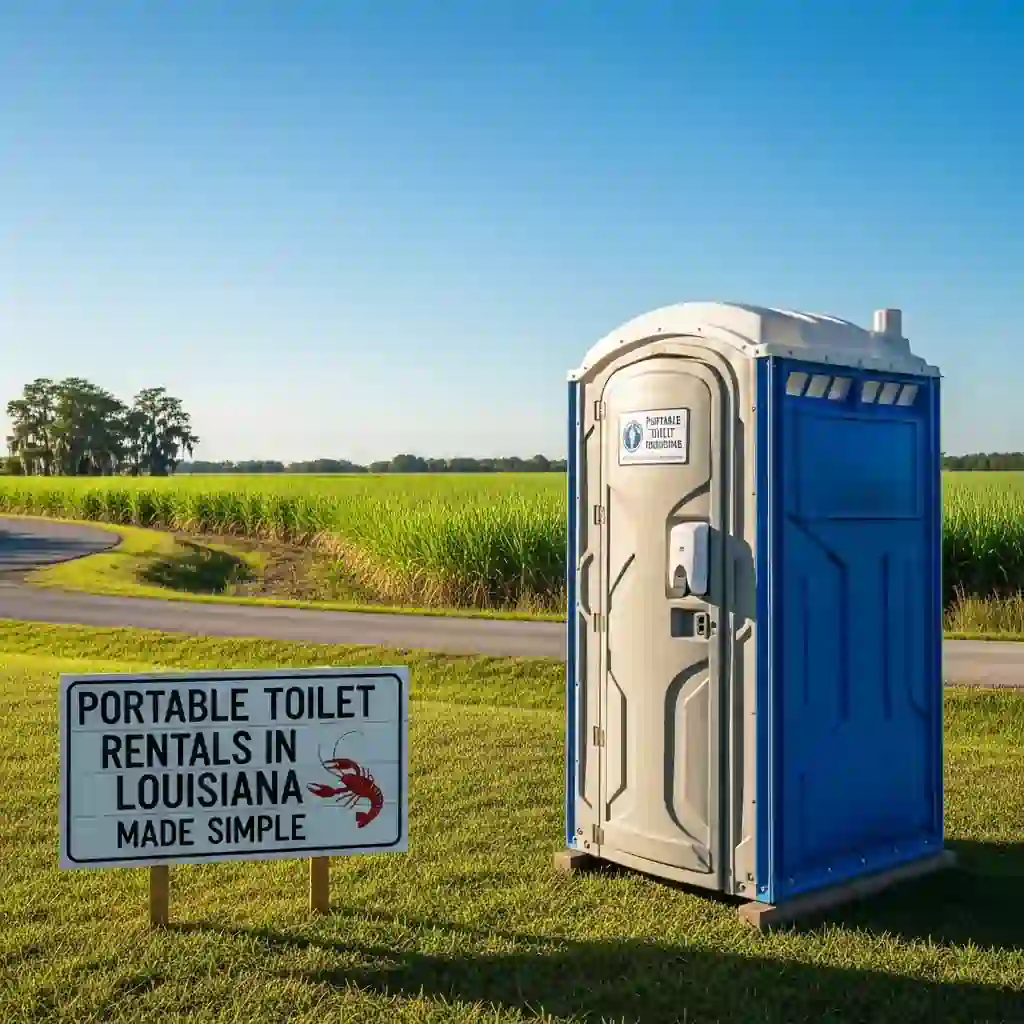 Portable Toilet Rentals in Louisiana Made Simple
