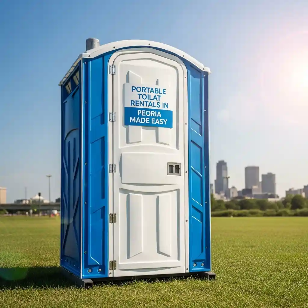 Portable Toilet Rentals in Peoria Made Easy