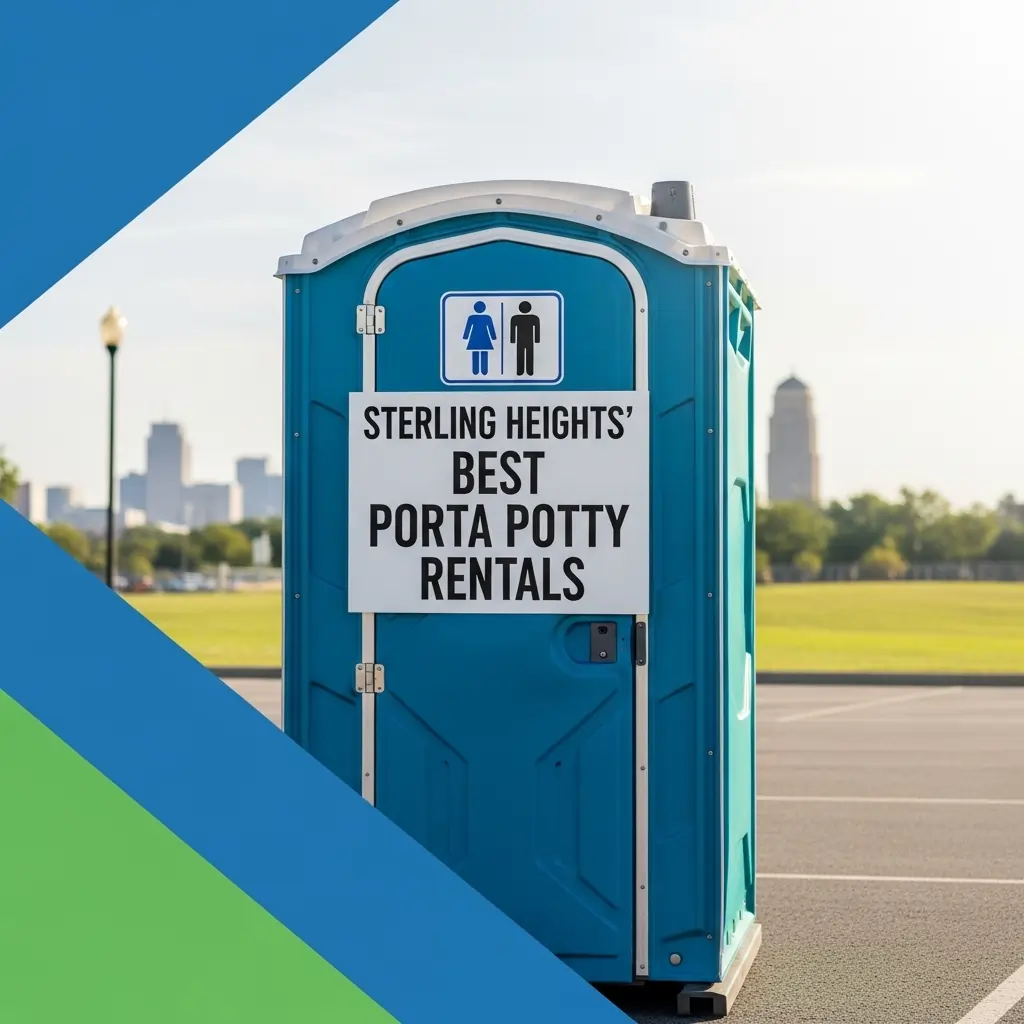 Sterling Heights’ Best Porta Potty Rentals
