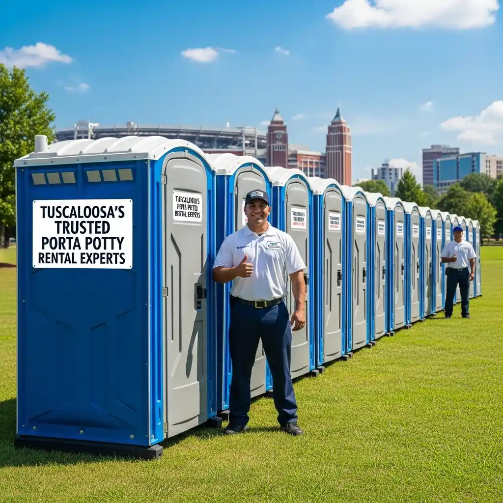 Tuscaloosa’s Trusted Porta Potty Rental Experts